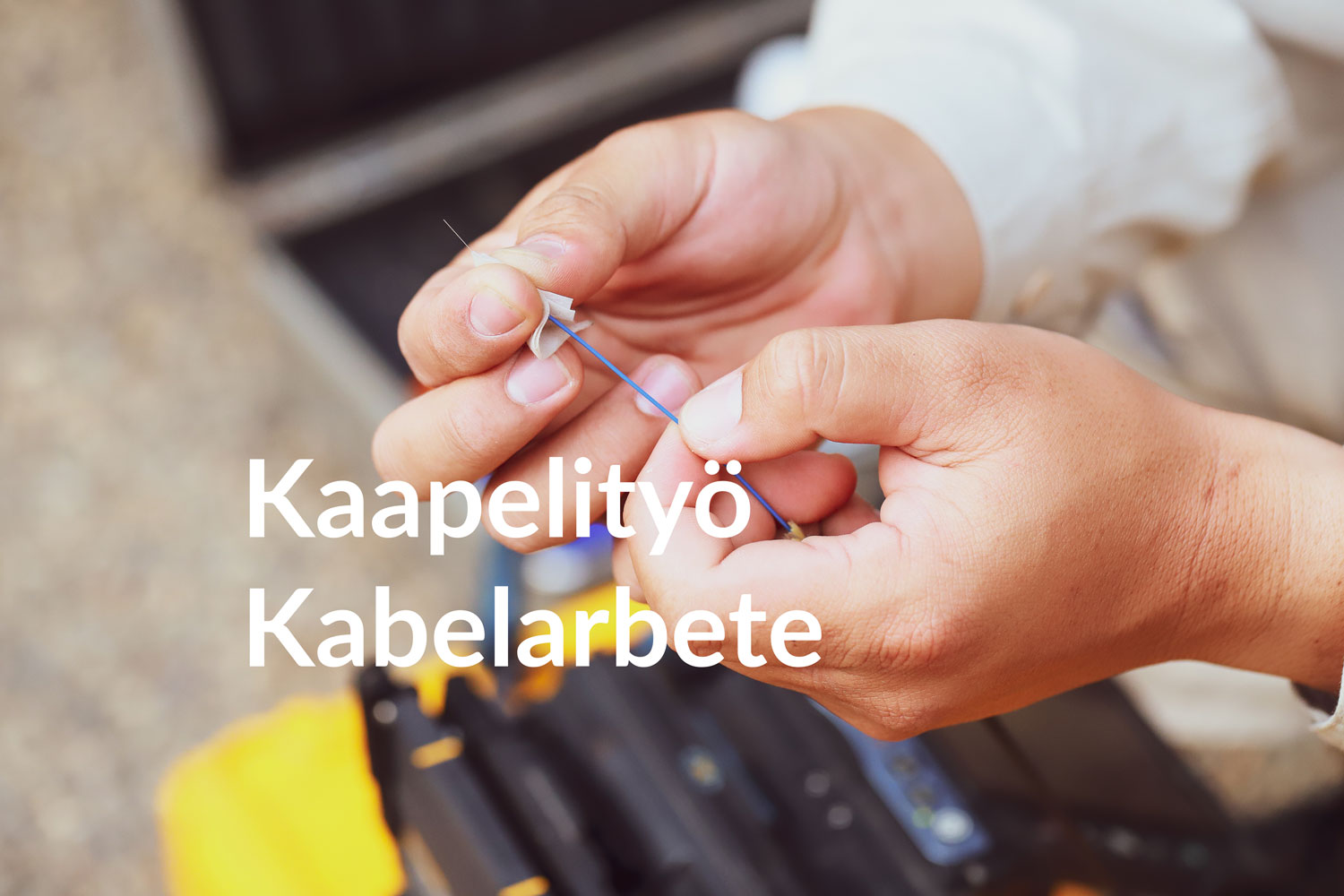 Internet- och kabel-tv-förbindelserna är av ti 5.5. kl. 8-12 i Uddas och Gammelbacka