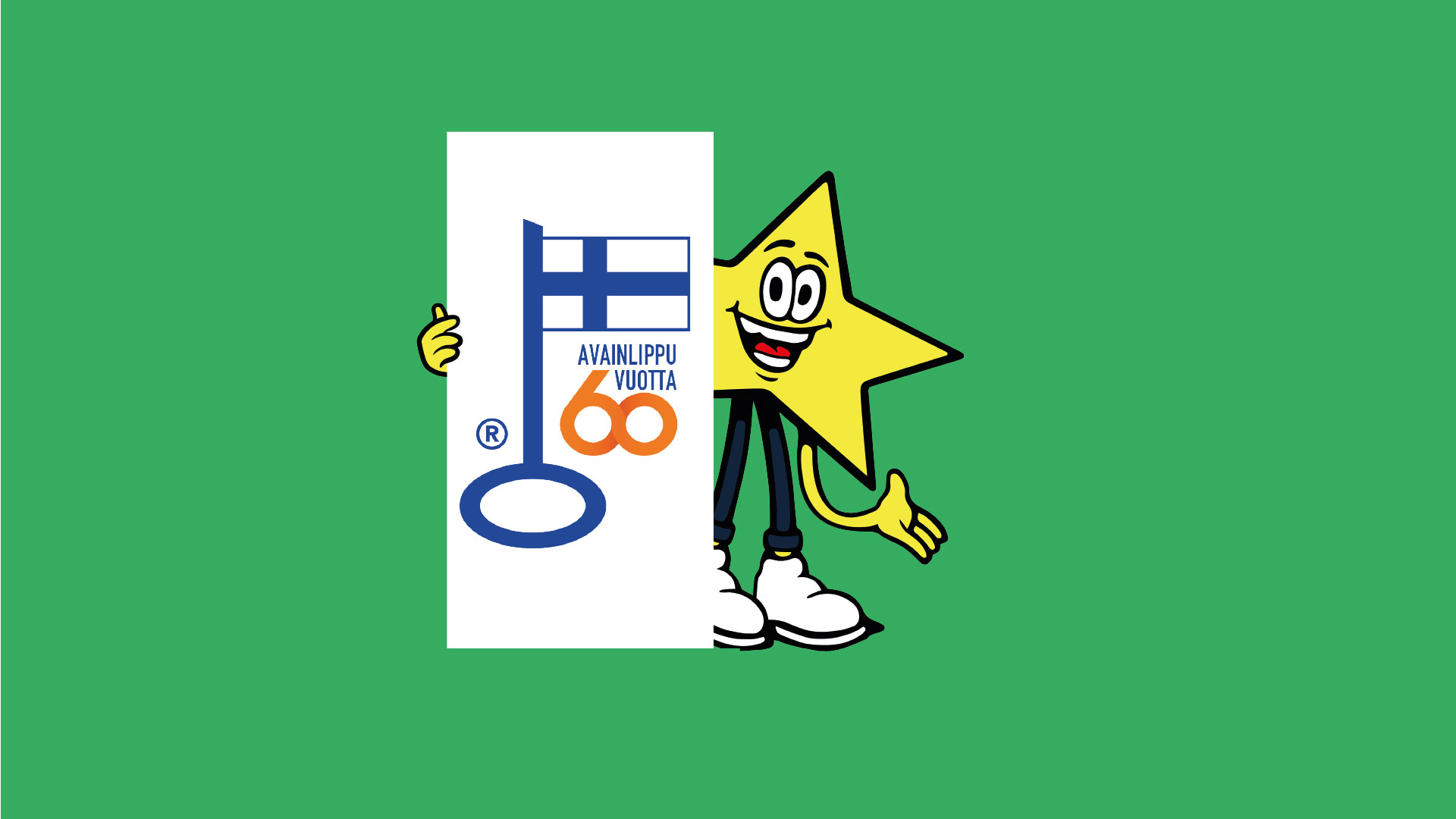 Avainlippu-merkki viettää 60-vuotisjuhlavuottaan ja me olemme mukana juhlimassa, olemmehan yksi merkkiä kantavista yrityksistä!