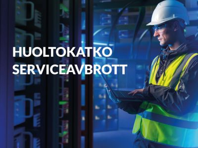 Huoltotyöt aiheuttavat noin tunnin katkoksen internetyhteyksiin Loviisassa ja Porvoossa ti-ke välisenä yönä 17.4.
