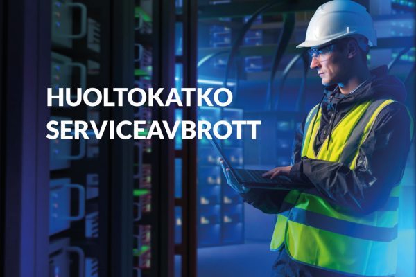 Servicearbeten orsakar ca 1 timmes avbrott i internetförbindelserna i Lovisa och Borgå natten mellan ti-ons 17.4.