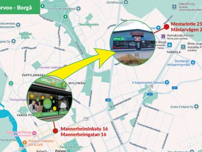 LPOnets kundtjänst i Borgå har flyttat – alla tjänster under ett och samma tak i Borgå